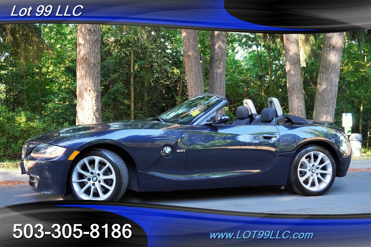 2008 BMW Z4 3.0i Convertible Only 33k Low Miles Leather Seats Convertible Top Newer Tires Local Trade Super Clean - Photo 5 - Milwaukie, OR 97267