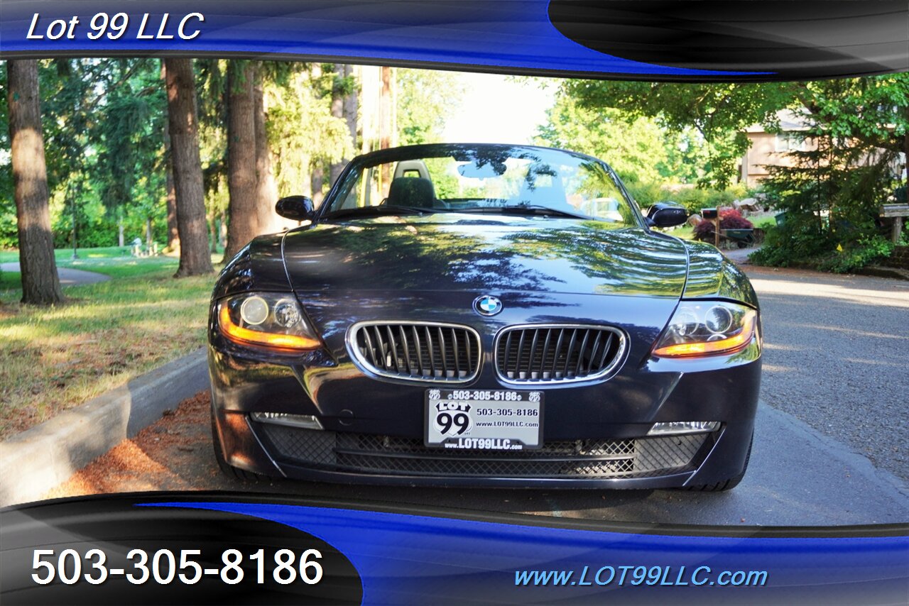 2008 BMW Z4 3.0i Convertible Only 33k Low Miles Leather Seats Convertible Top Newer Tires Local Trade Super Clean - Photo 6 - Milwaukie, OR 97267