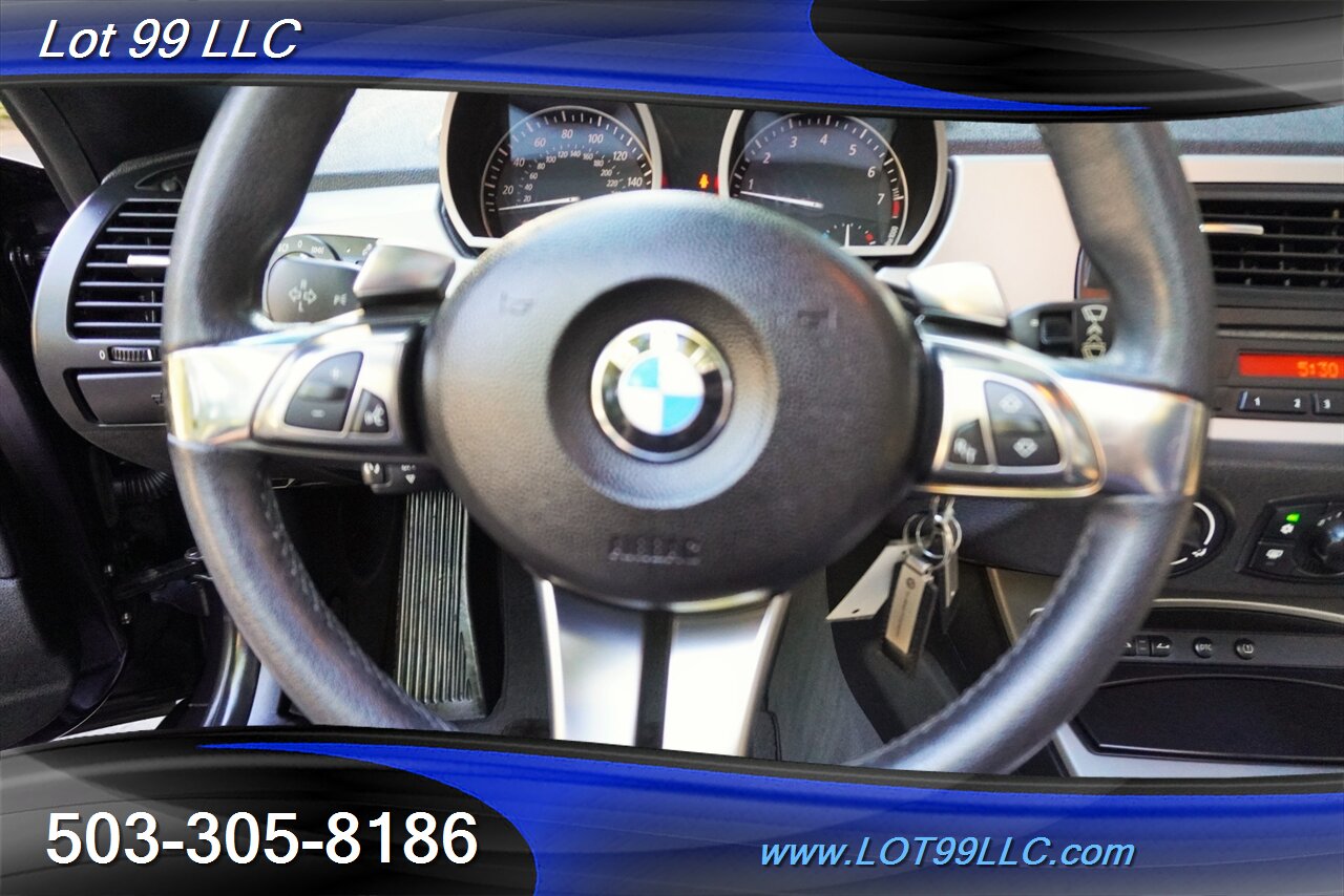 2008 BMW Z4 3.0i Convertible Only 33k Low Miles Leather Seats Convertible Top Newer Tires Local Trade Super Clean - Photo 20 - Milwaukie, OR 97267