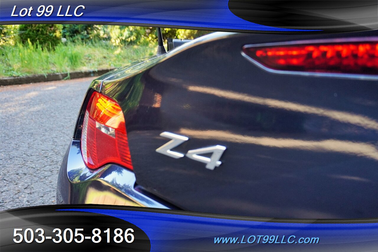 2008 BMW Z4 3.0i Convertible Only 33k Low Miles Leather Seats Convertible Top Newer Tires Local Trade Super Clean - Photo 25 - Milwaukie, OR 97267