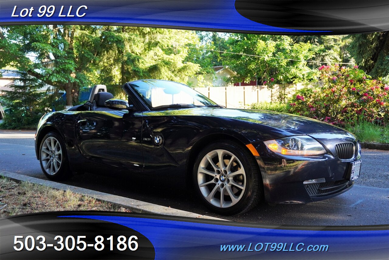 2008 BMW Z4 3.0i Convertible Only 33k Low Miles Leather Seats Convertible Top Newer Tires Local Trade Super Clean - Photo 7 - Milwaukie, OR 97267