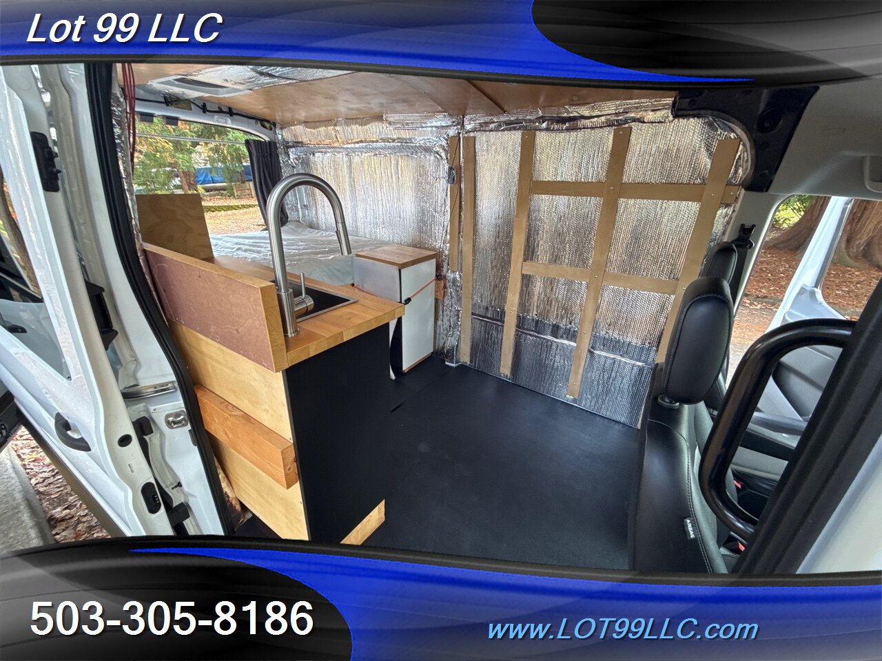 2020 Ford Transit 250 24k Miles ** AWD ** Conversion Van Sink-BED   - Photo 21 - Milwaukie, OR 97267