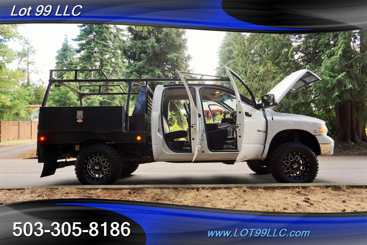 2003 Dodge Ram 2500 SLT Quad Cab 4X4 5.9L Cummins FLAT BED NEW TIRES - Photo 33 - Milwaukie, OR 97267