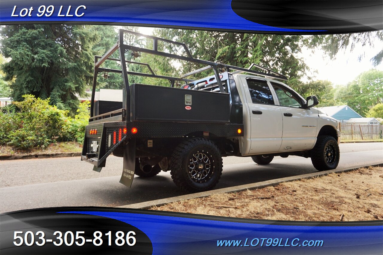 2003 Dodge Ram 2500 SLT Quad Cab 4X4 5.9L Cummins FLAT BED NEW TIRES - Photo 9 - Milwaukie, OR 97267