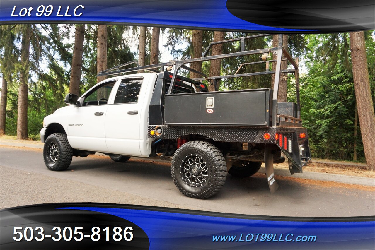 2003 Dodge Ram 2500 SLT Quad Cab 4X4 5.9L Cummins FLAT BED NEW TIRES - Photo 11 - Milwaukie, OR 97267