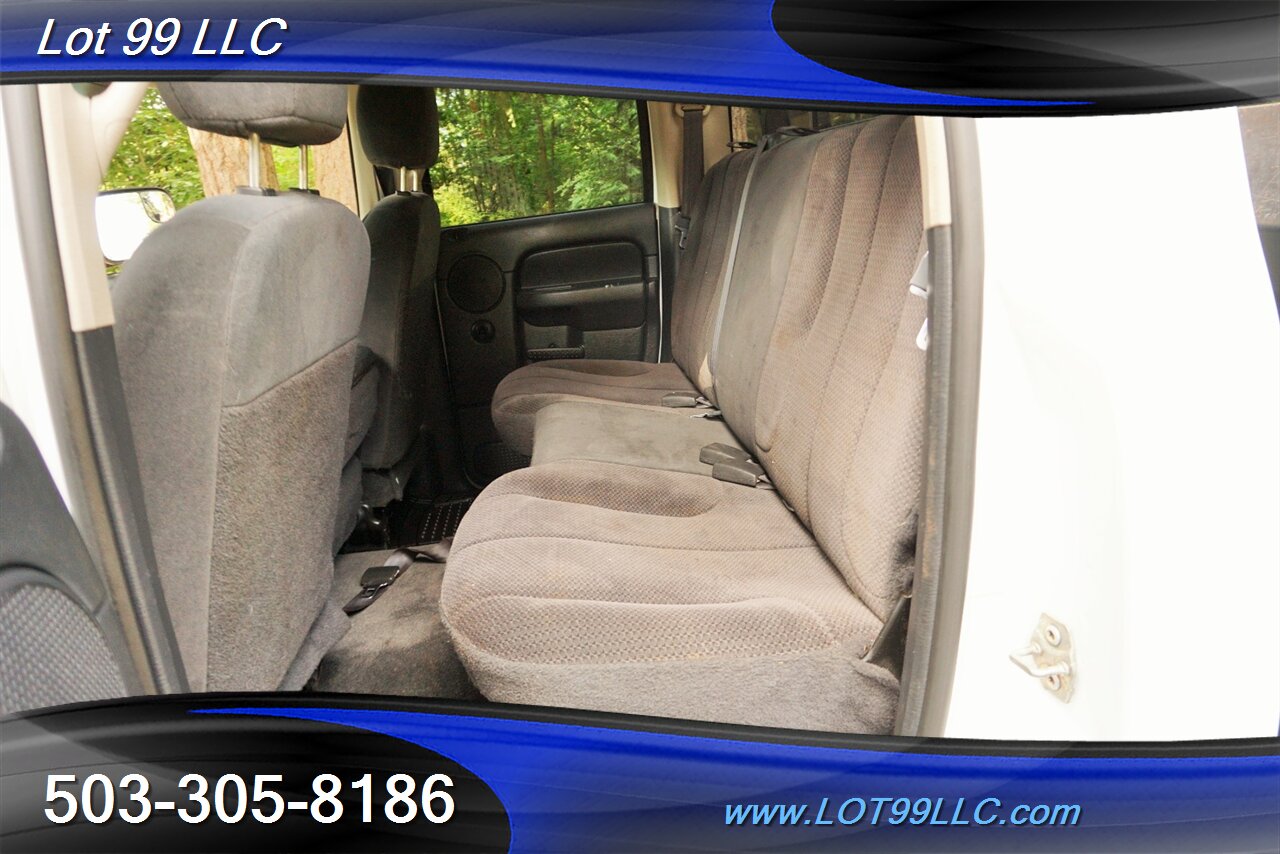 2003 Dodge Ram 2500 SLT Quad Cab 4X4 5.9L Cummins FLAT BED NEW TIRES - Photo 14 - Milwaukie, OR 97267