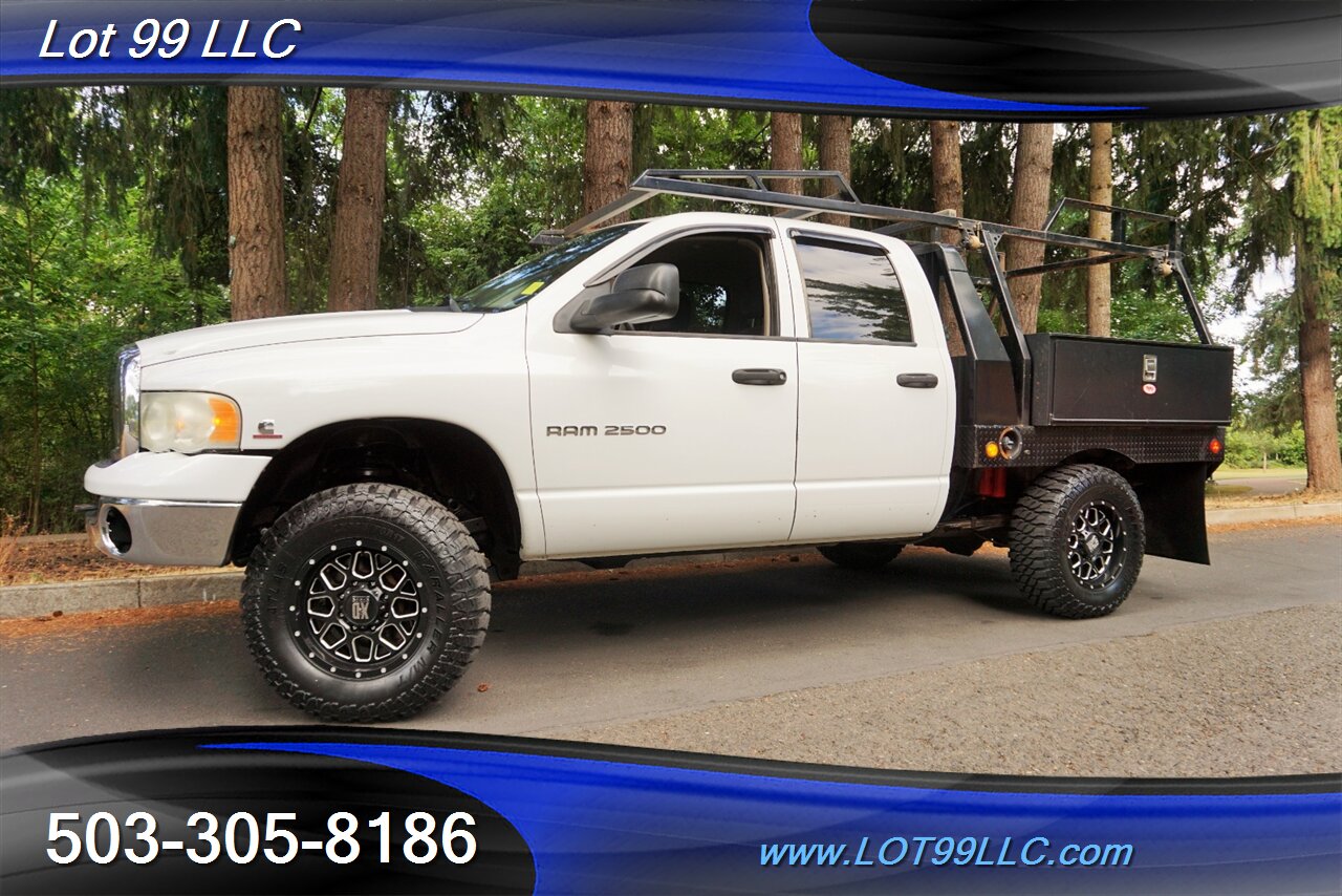 2003 Dodge Ram 2500 SLT Quad Cab 4X4 5.9L Cummins FLAT BED NEW TIRES - Photo 5 - Milwaukie, OR 97267