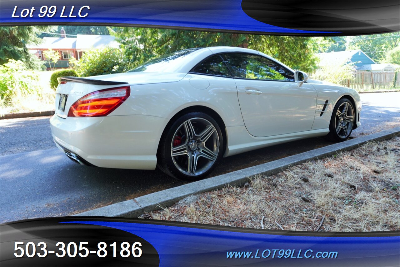 2013 Mercedes-Benz SL 63 AMG Hard Top Convertible Only 43K LOW MILES  Heated AC Leather Seats Pano Roof AMG Wheels Newer Tires - Photo 9 - Milwaukie, OR 97267