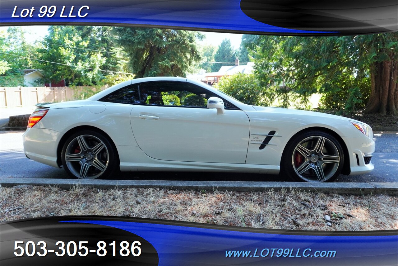 2013 Mercedes-Benz SL 63 AMG Hard Top Convertible Only 43K LOW MILES  Heated AC Leather Seats Pano Roof AMG Wheels Newer Tires - Photo 8 - Milwaukie, OR 97267