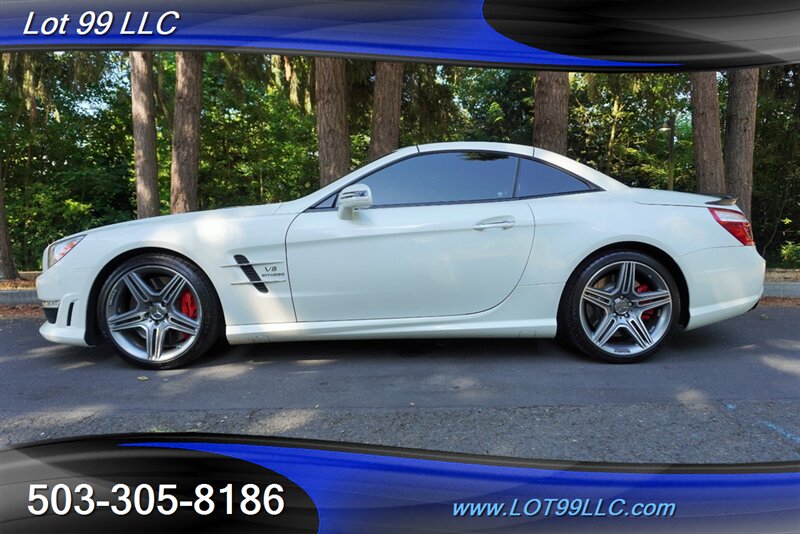 2013 Mercedes-Benz SL 63 AMG Hard Top Convertible Only 43K LOW MILES  Heated AC Leather Seats Pano Roof AMG Wheels Newer Tires