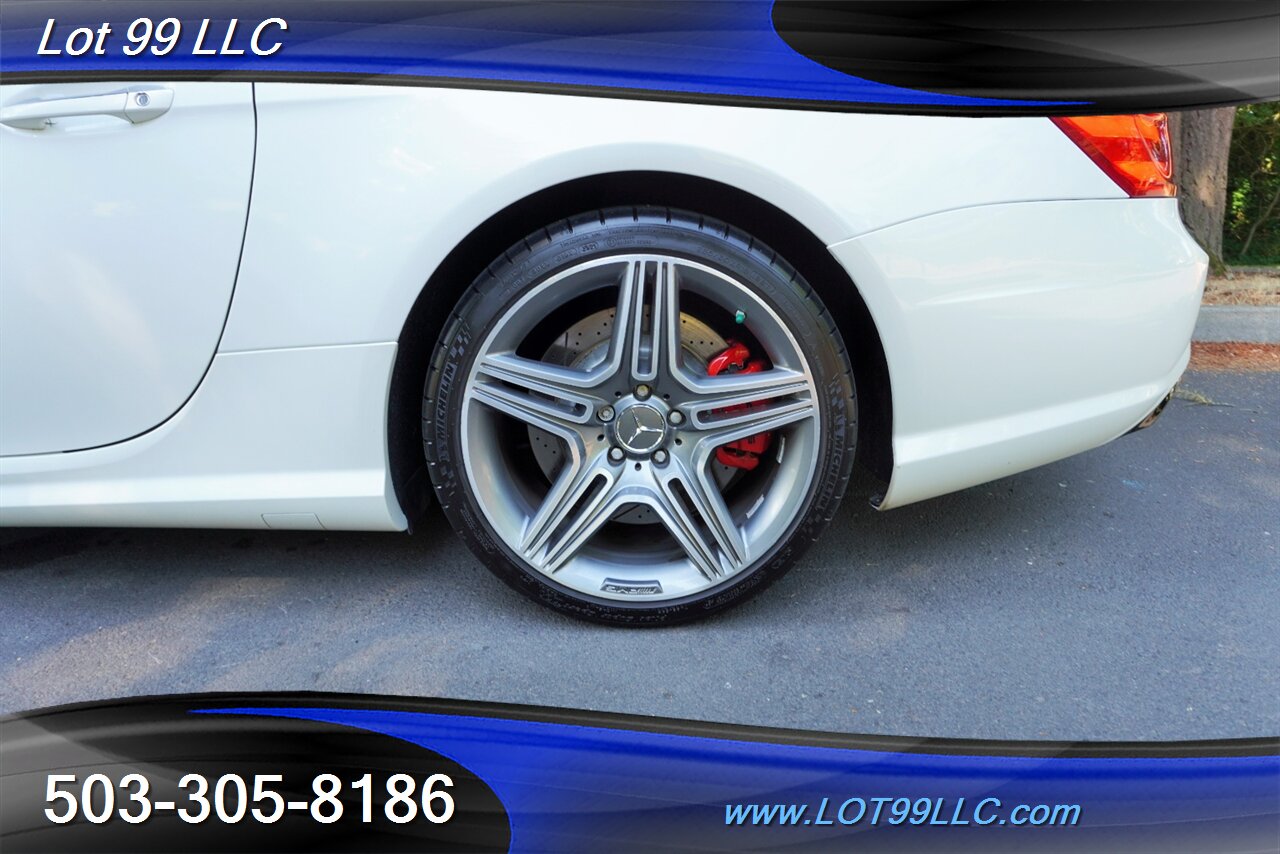 2013 Mercedes-Benz SL 63 AMG Hard Top Convertible Only 43K LOW MILES  Heated AC Leather Seats Pano Roof AMG Wheels Newer Tires - Photo 35 - Milwaukie, OR 97267