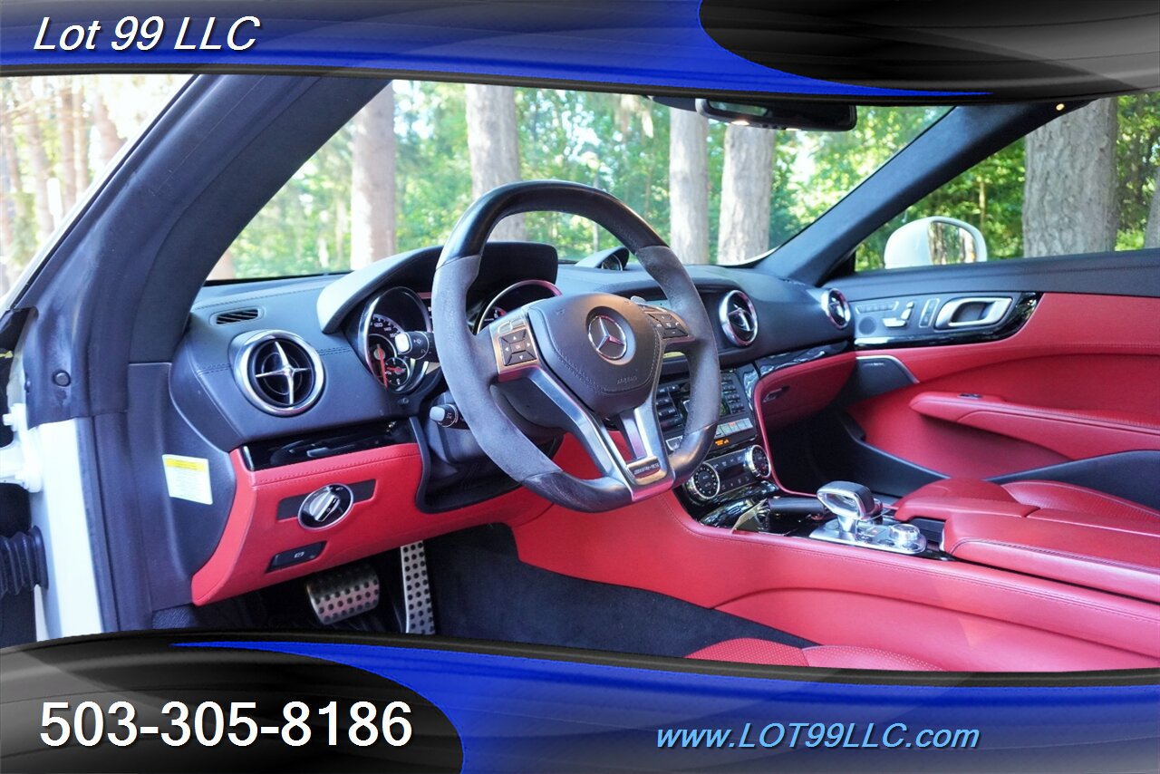 2013 Mercedes-Benz SL 63 AMG Hard Top Convertible Only 43K LOW MILES  Heated AC Leather Seats Pano Roof AMG Wheels Newer Tires - Photo 12 - Milwaukie, OR 97267