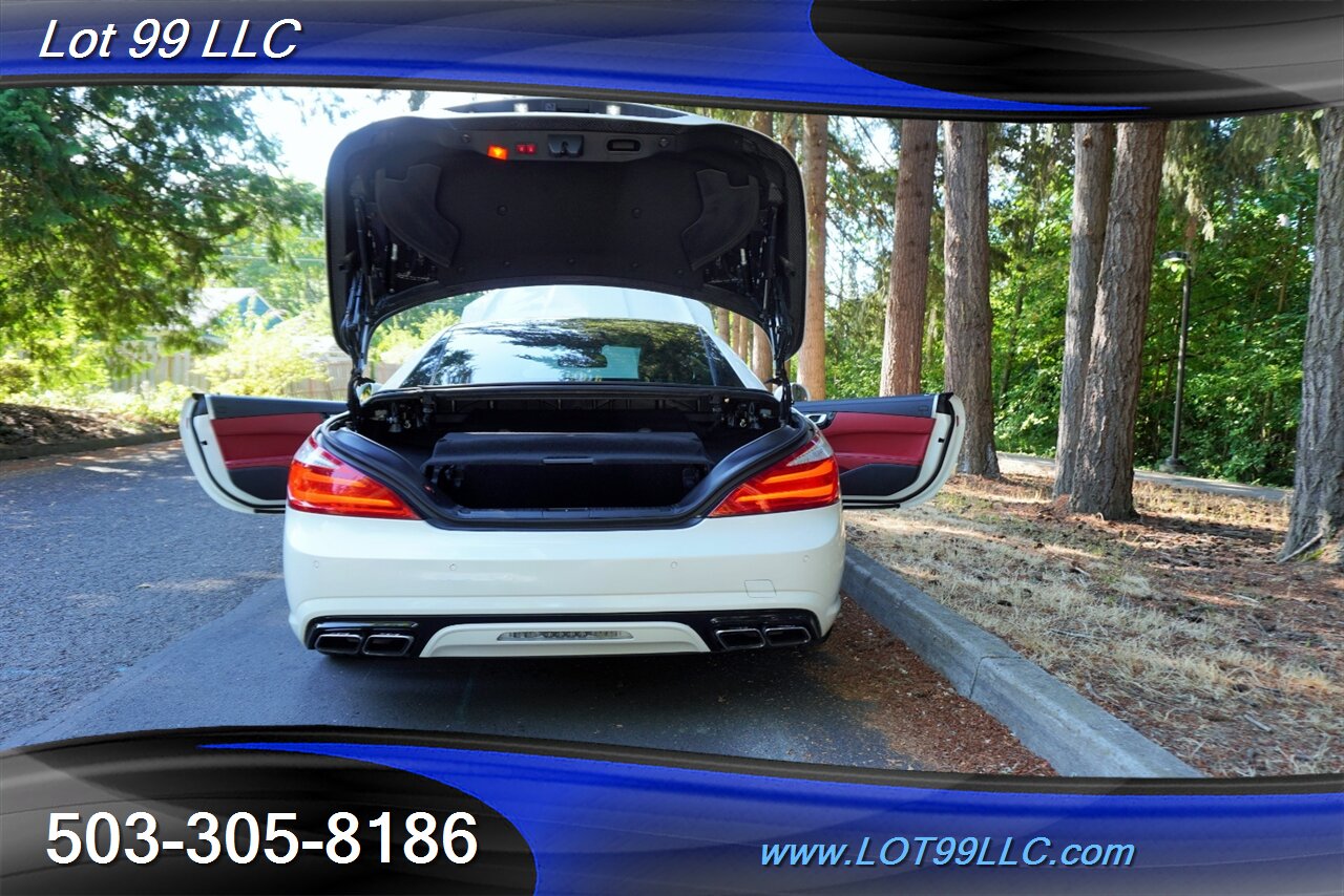 2013 Mercedes-Benz SL 63 AMG Hard Top Convertible Only 43K LOW MILES  Heated AC Leather Seats Pano Roof AMG Wheels Newer Tires - Photo 28 - Milwaukie, OR 97267
