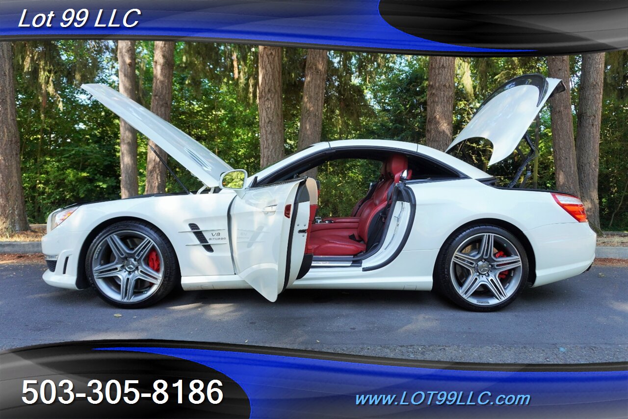 2013 Mercedes-Benz SL 63 AMG Hard Top Convertible Only 43K LOW MILES  Heated AC Leather Seats Pano Roof AMG Wheels Newer Tires - Photo 25 - Milwaukie, OR 97267