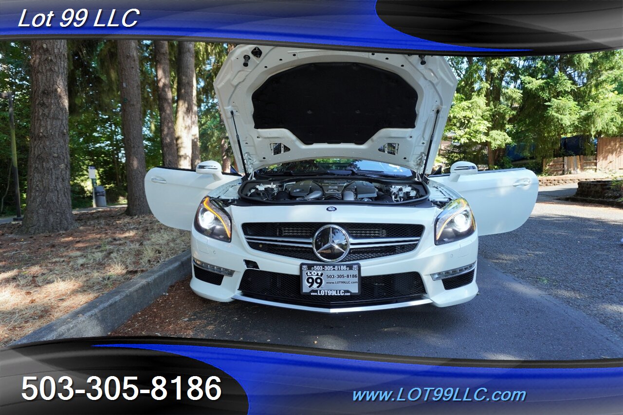 2013 Mercedes-Benz SL 63 AMG Hard Top Convertible Only 43K LOW MILES  Heated AC Leather Seats Pano Roof AMG Wheels Newer Tires - Photo 26 - Milwaukie, OR 97267