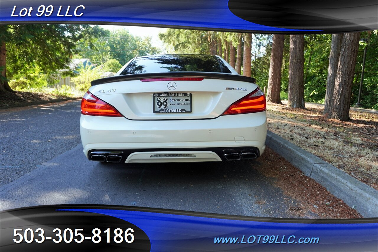 2013 Mercedes-Benz SL 63 AMG Hard Top Convertible Only 43K LOW MILES  Heated AC Leather Seats Pano Roof AMG Wheels Newer Tires - Photo 10 - Milwaukie, OR 97267