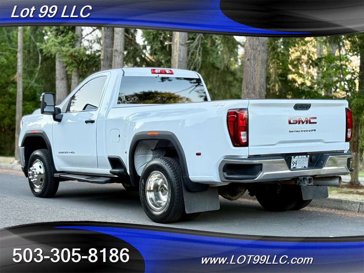2022 GMC Sierra 3500 ProHD Pro Dually 114k 4x4 Duramax 6.6L DIESEL  8.2 Long Bed ** NEW TIRES ** - Photo 11 - Milwaukie, OR 97267
