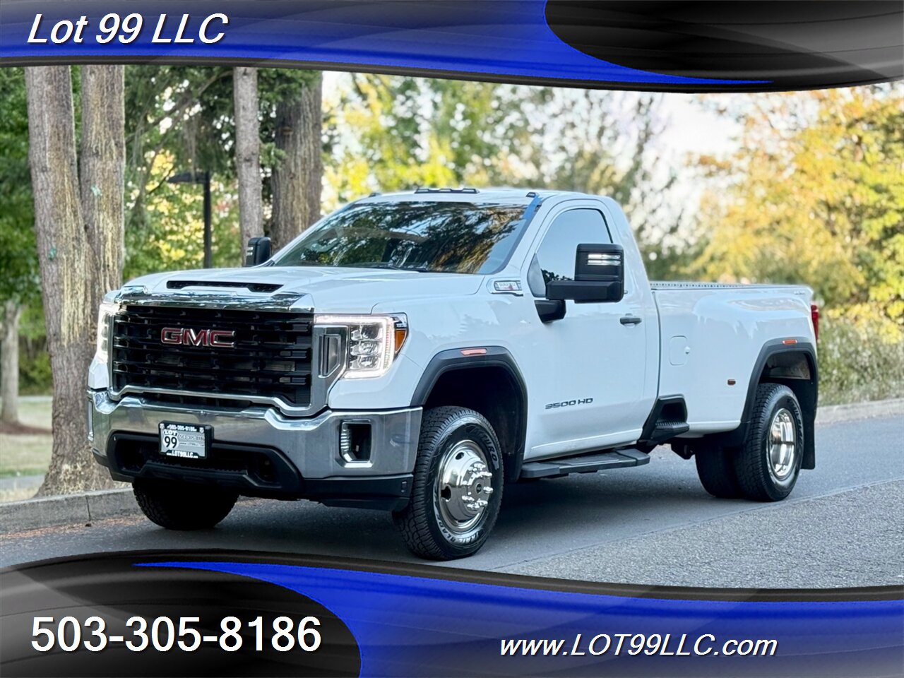 2022 GMC Sierra 3500 ProHD Pro Dually 114k 4x4 Duramax 6.6L DIESEL  8.2 Long Bed ** NEW TIRES ** - Photo 2 - Milwaukie, OR 97267