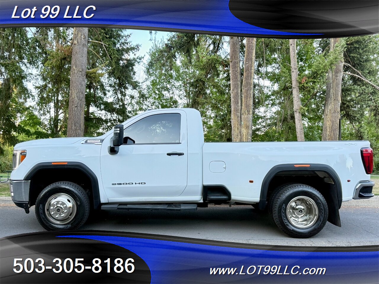 2022 GMC Sierra 3500 ProHD Pro Dually 114k 4x4 Duramax 6.6L DIESEL  8.2 Long Bed ** NEW TIRES ** - Photo 1 - Milwaukie, OR 97267