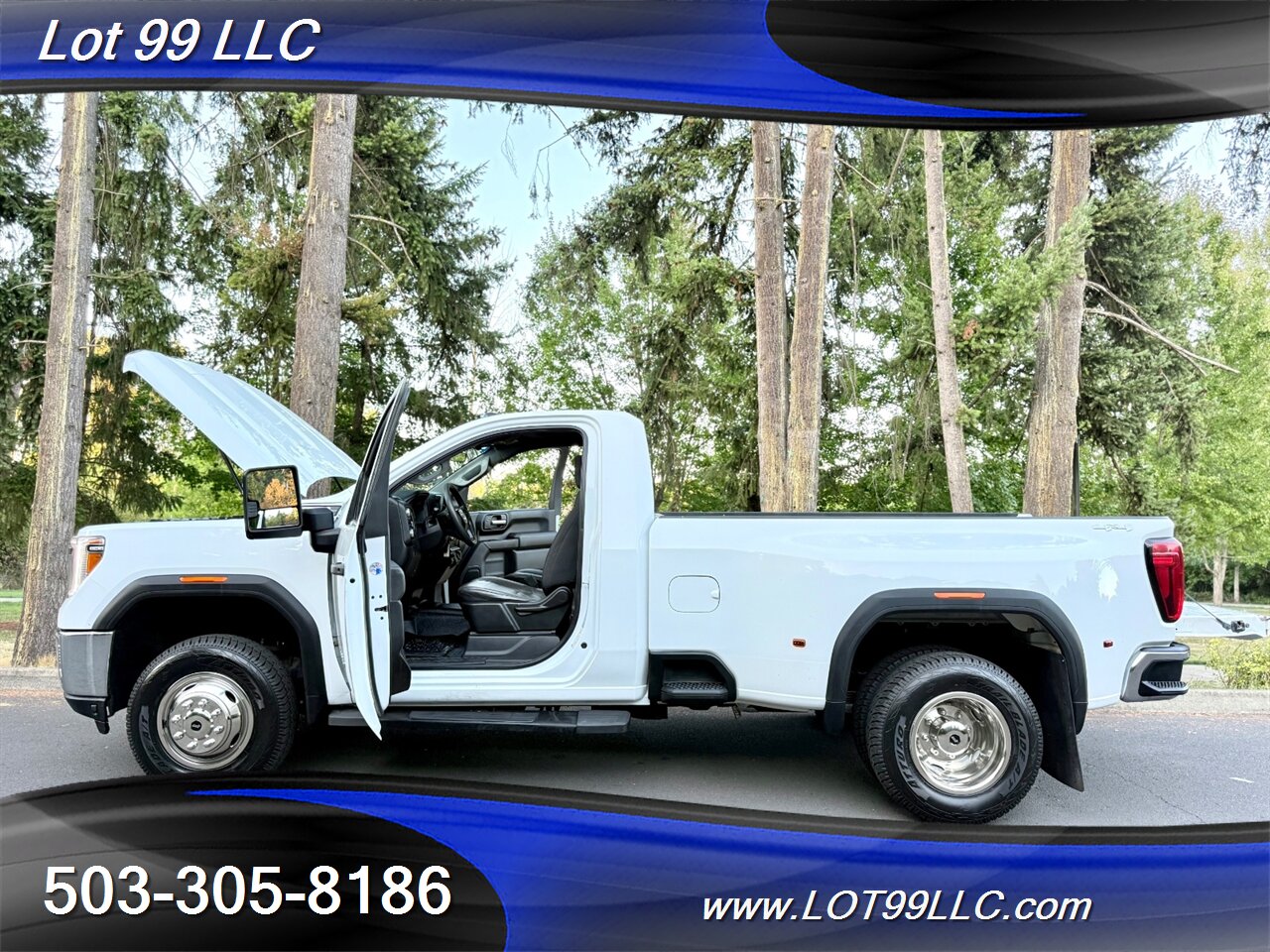 2022 GMC Sierra 3500 ProHD Pro Dually 114k 4x4 Duramax 6.6L DIESEL  8.2 Long Bed ** NEW TIRES ** - Photo 19 - Milwaukie, OR 97267