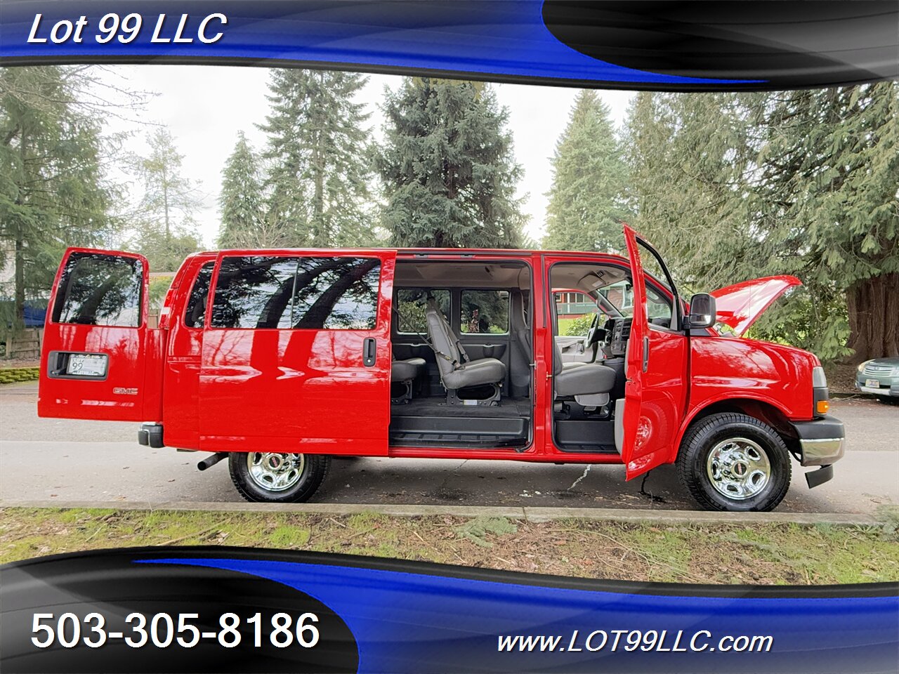 2020 GMC Savana LT 2500 *12 Passenger Van* Sliding Side Door Navi   - Photo 12 - Milwaukie, OR 97267