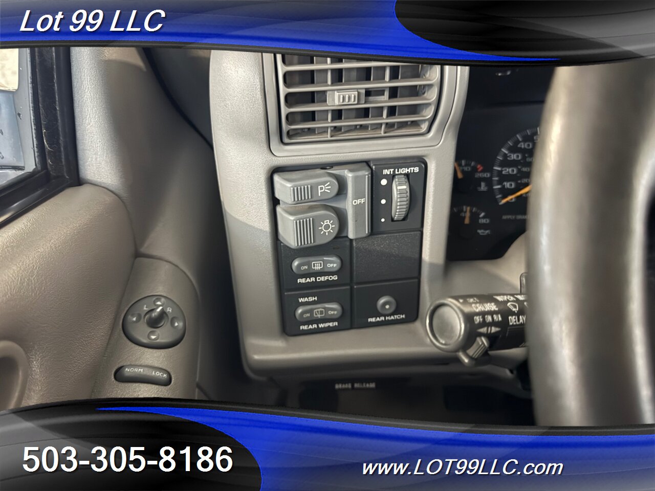 1996 Chevrolet Blazer LT 4x4 116k Miles 2-Owner Leather 4.3L V6 Great Service History Clean Title No Accidents No Rust - Photo 12 - Milwaukie, OR 97267