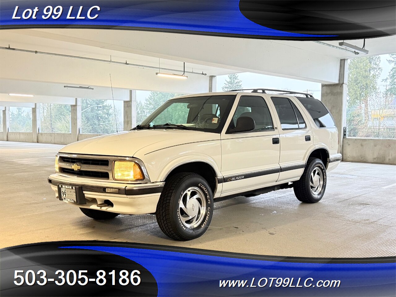 1996 Chevrolet Blazer LT 4x4 116k Miles 2-Owner Leather 4.3L V6 Great Service History Clean Title No Accidents No Rust - Photo 3 - Milwaukie, OR 97267