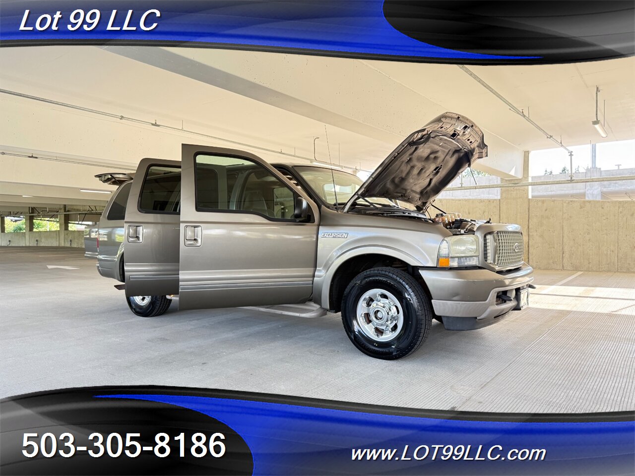 2003 Ford Excursion Limited 109k Miles V10 3rd Row Leather NEW TIRES   - Photo 28 - Milwaukie, OR 97267