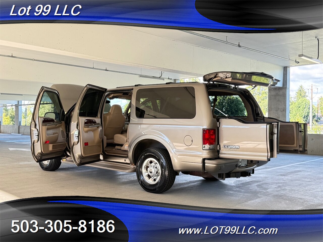 2003 Ford Excursion Limited 109k Miles V10 3rd Row Leather NEW TIRES   - Photo 31 - Milwaukie, OR 97267