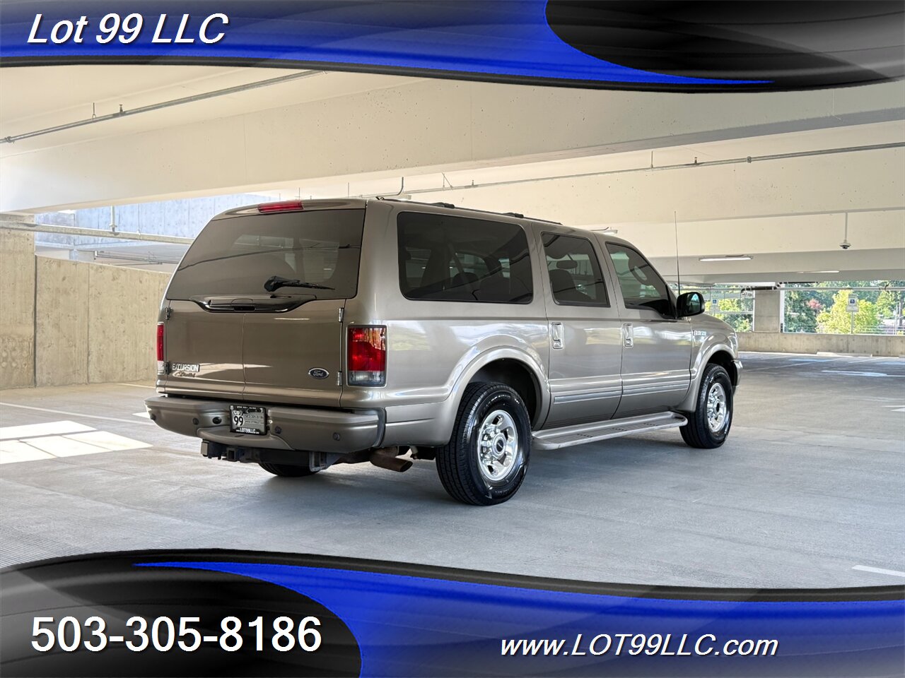 2003 Ford Excursion Limited 109k Miles V10 3rd Row Leather NEW TIRES   - Photo 7 - Milwaukie, OR 97267