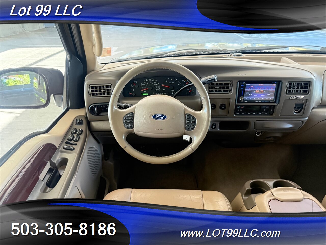 2003 Ford Excursion Limited 109k Miles V10 3rd Row Leather NEW TIRES   - Photo 12 - Milwaukie, OR 97267