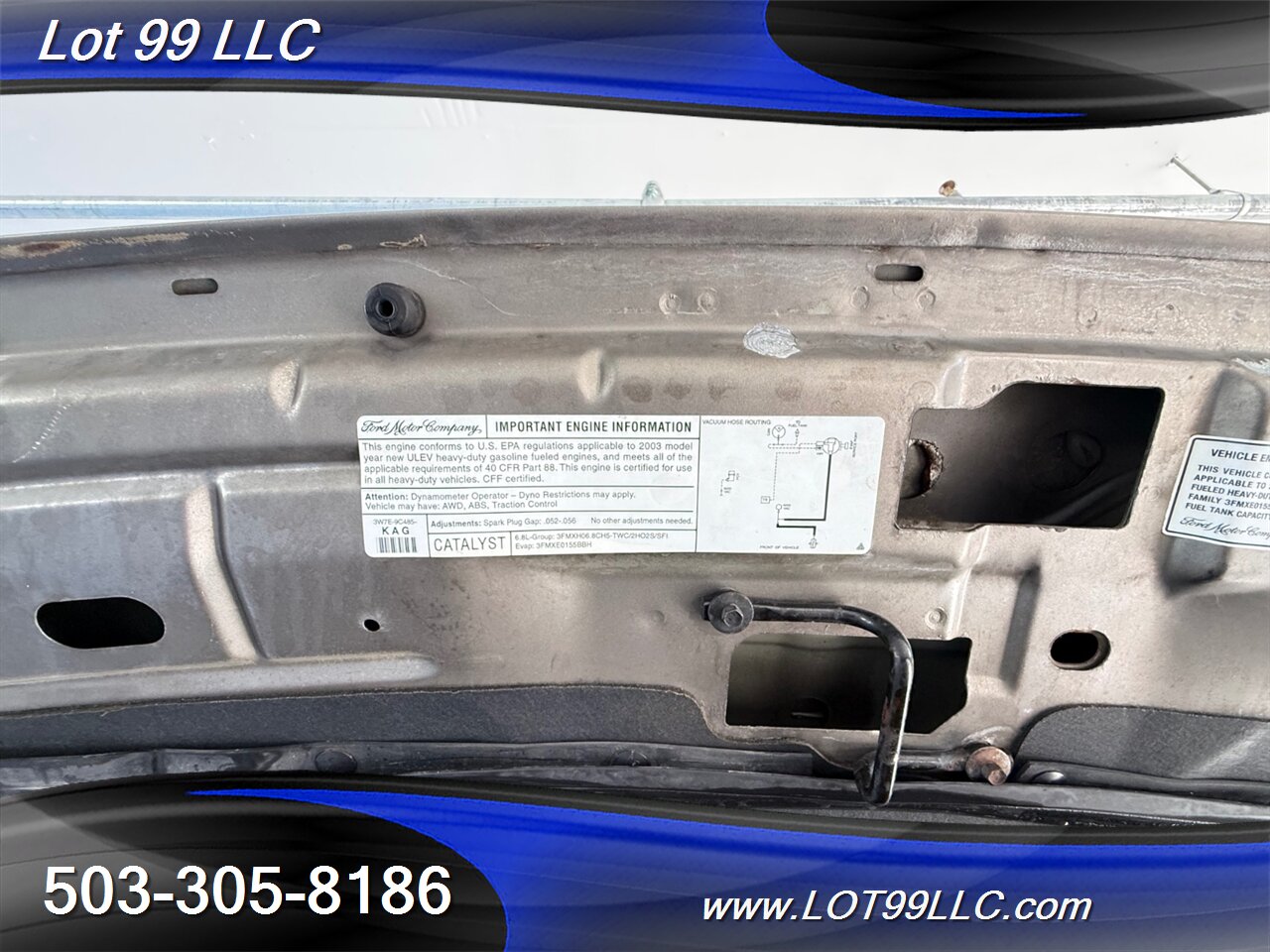 2003 Ford Excursion Limited 109k Miles V10 3rd Row Leather NEW TIRES   - Photo 54 - Milwaukie, OR 97267