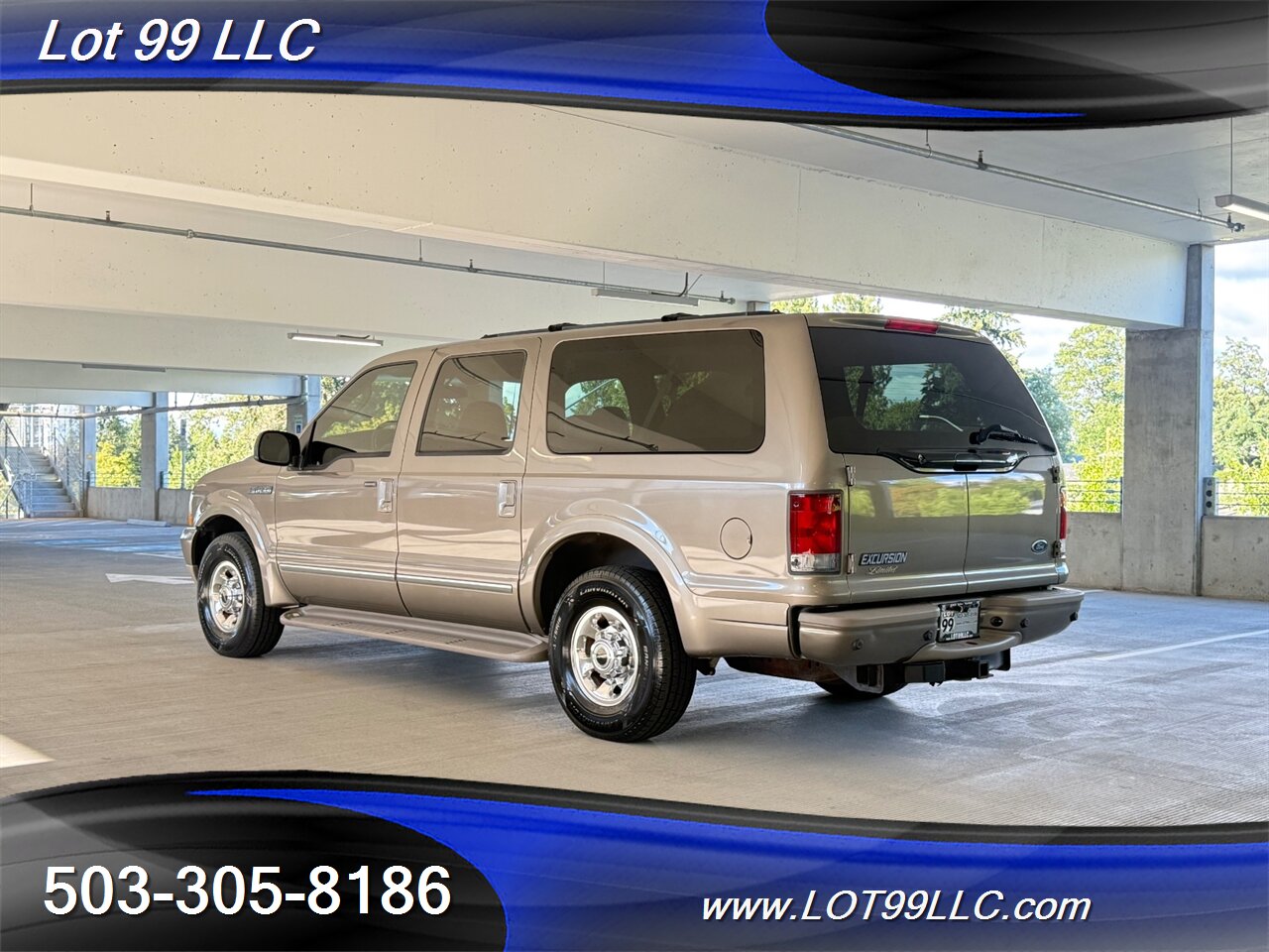 2003 Ford Excursion Limited 109k Miles V10 3rd Row Leather NEW TIRES   - Photo 9 - Milwaukie, OR 97267