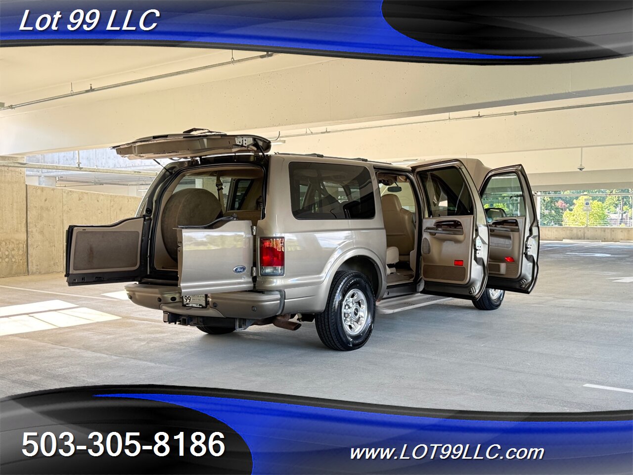 2003 Ford Excursion Limited 109k Miles V10 3rd Row Leather NEW TIRES   - Photo 29 - Milwaukie, OR 97267