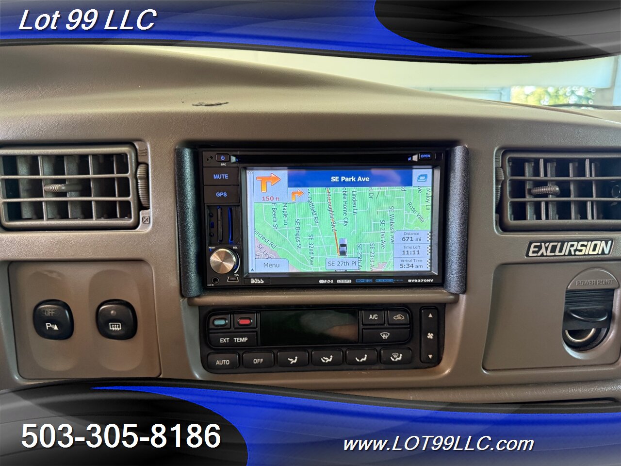 2003 Ford Excursion Limited 109k Miles V10 3rd Row Leather NEW TIRES   - Photo 14 - Milwaukie, OR 97267
