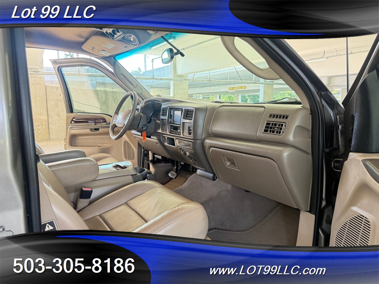 2003 Ford Excursion Limited 109k Miles V10 3rd Row Leather NEW TIRES   - Photo 46 - Milwaukie, OR 97267