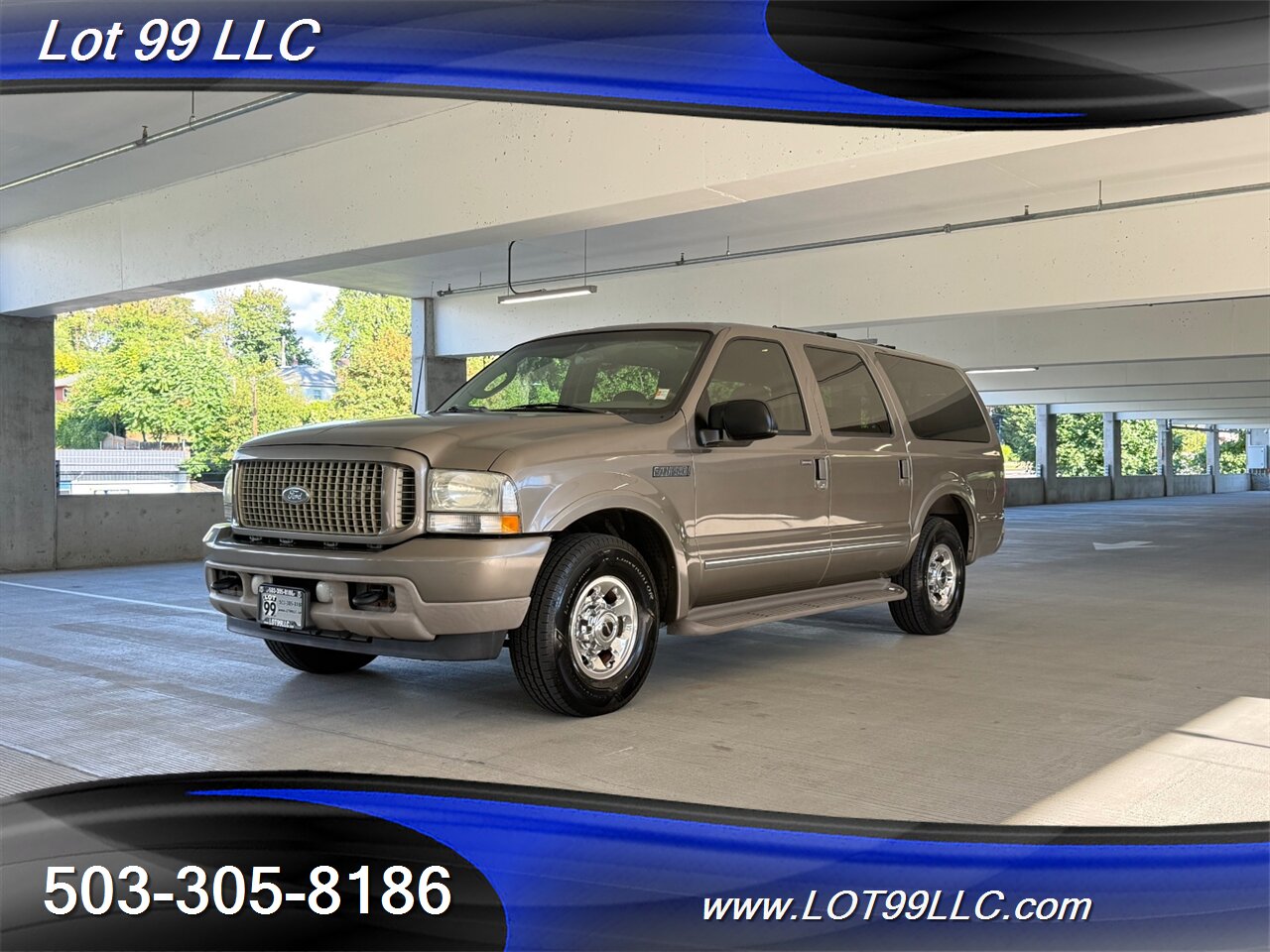 2003 Ford Excursion Limited 109k Miles V10 3rd Row Leather NEW TIRES   - Photo 3 - Milwaukie, OR 97267