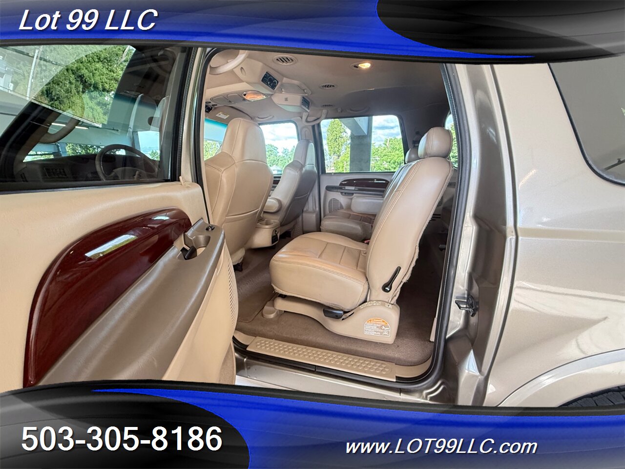 2003 Ford Excursion Limited 109k Miles V10 3rd Row Leather NEW TIRES   - Photo 49 - Milwaukie, OR 97267