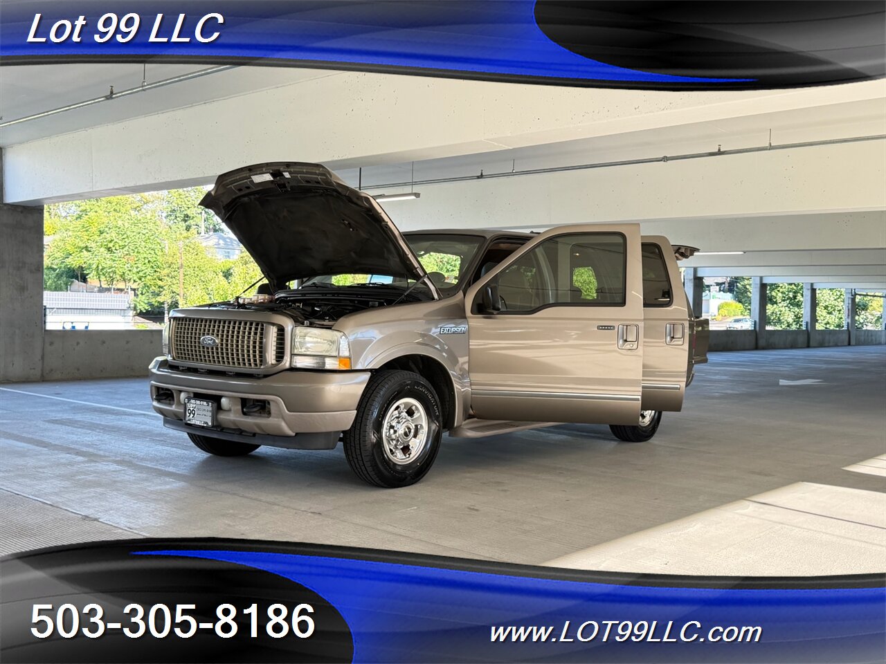 2003 Ford Excursion Limited 109k Miles V10 3rd Row Leather NEW TIRES   - Photo 26 - Milwaukie, OR 97267