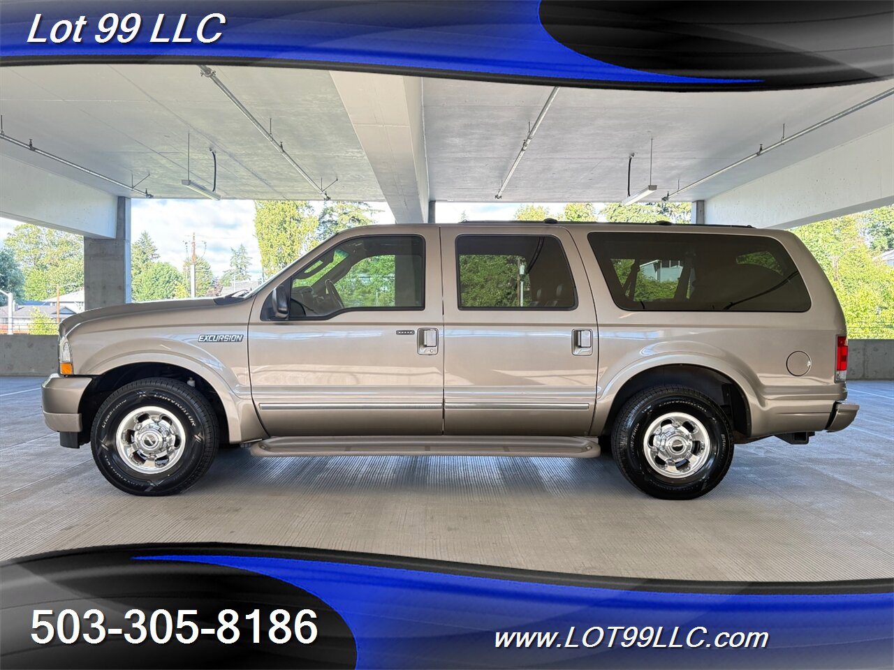 2003 Ford Excursion Limited 109k Miles V10 3rd Row Leather NEW TIRES   - Photo 1 - Milwaukie, OR 97267