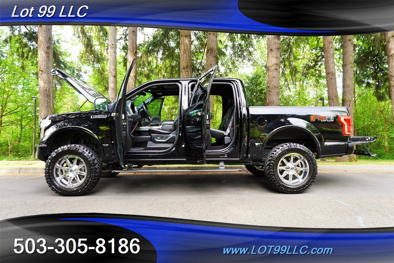 2017 Ford F-150 Platinum 4X4 V6 3.5L Heated AC Leather Seats Pano Roof GPS LIFTED CHROME FUEL Wheels Newer tires - Photo 27 - Milwaukie, OR 97267