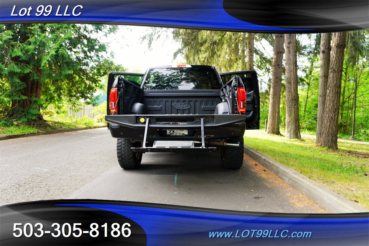 2017 Ford F-150 Platinum 4X4 V6 3.5L Heated AC Leather Seats Pano Roof GPS LIFTED CHROME FUEL Wheels Newer tires - Photo 30 - Milwaukie, OR 97267