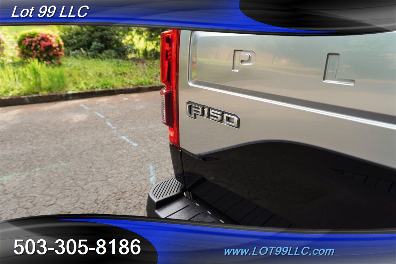2017 Ford F-150 Platinum 4X4 V6 3.5L Heated AC Leather Seats Pano Roof GPS LIFTED CHROME FUEL Wheels Newer tires - Photo 31 - Milwaukie, OR 97267