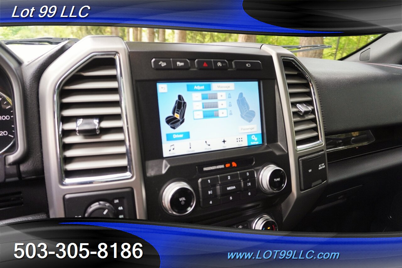 2017 Ford F-150 Platinum 4X4 V6 3.5L Heated AC Leather Seats Pano Roof GPS LIFTED CHROME FUEL Wheels Newer tires - Photo 39 - Milwaukie, OR 97267