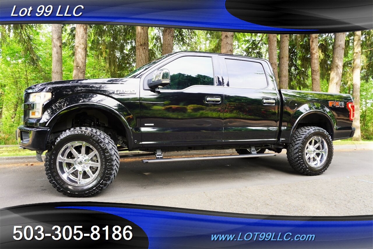 2017 Ford F-150 Platinum 4X4 V6 3.5L Heated AC Leather Seats Pano Roof GPS LIFTED CHROME FUEL Wheels Newer tires - Photo 6 - Milwaukie, OR 97267