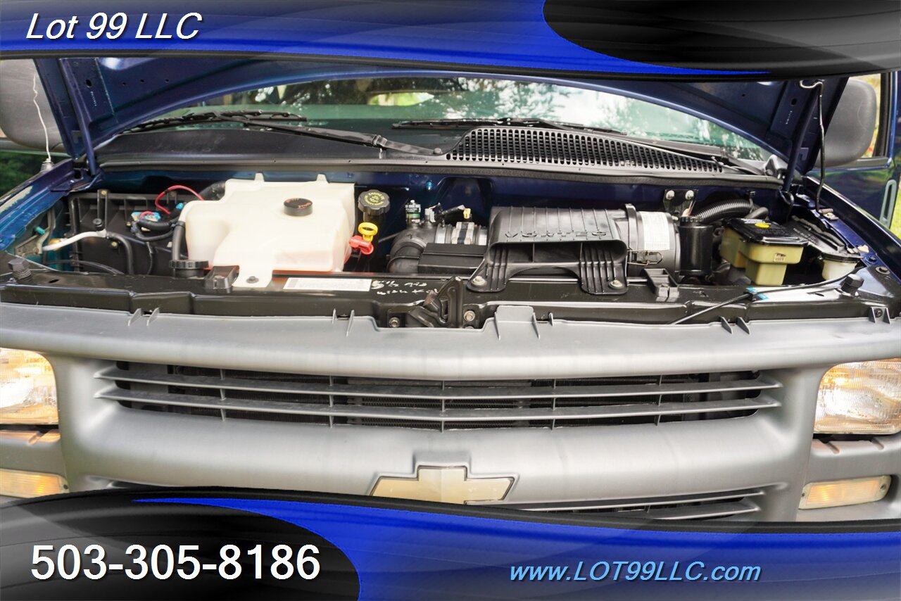 2001 Chevrolet Express G3500 Extended 15 Passenger Van V8 5.7L Auto  Raer AC Newer Tires - Photo 23 - Milwaukie, OR 97267
