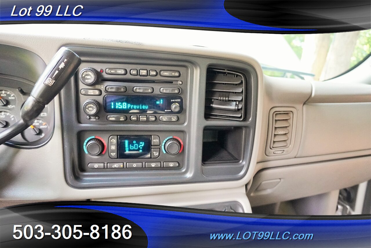 2004 GMC Sierra 2500 SLT 4dr Crew Cab 4X4 6.6L Duramax Diesel Heated Leather Seats Short Bed NO RUST - Photo 21 - Milwaukie, OR 97267