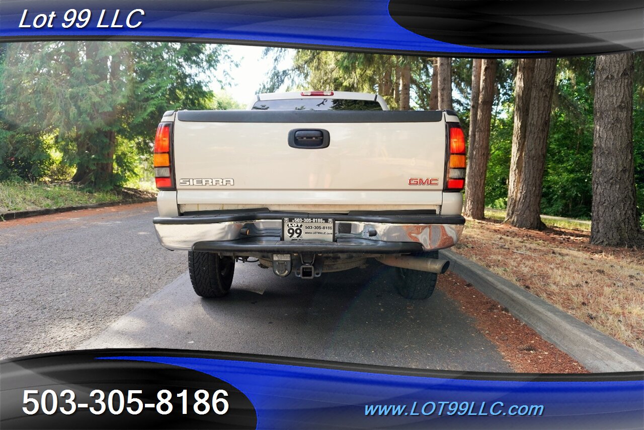 2004 GMC Sierra 2500 SLT 4dr Crew Cab 4X4 6.6L Duramax Diesel Heated Leather Seats Short Bed NO RUST - Photo 10 - Milwaukie, OR 97267
