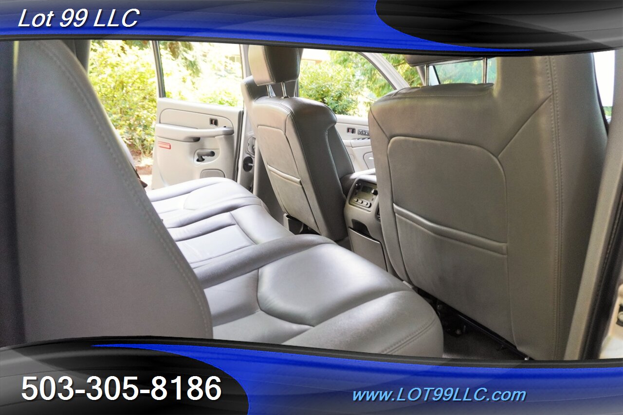 2004 GMC Sierra 2500 SLT 4dr Crew Cab 4X4 6.6L Duramax Diesel Heated Leather Seats Short Bed NO RUST - Photo 18 - Milwaukie, OR 97267