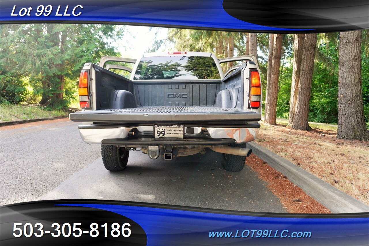 2004 GMC Sierra 2500 SLT 4dr Crew Cab 4X4 6.6L Duramax Diesel Heated Leather Seats Short Bed NO RUST - Photo 28 - Milwaukie, OR 97267
